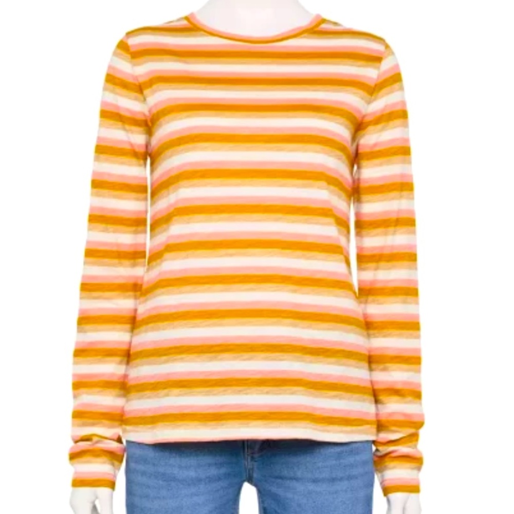 NWT Sonoma Striped Everyday Tee Large